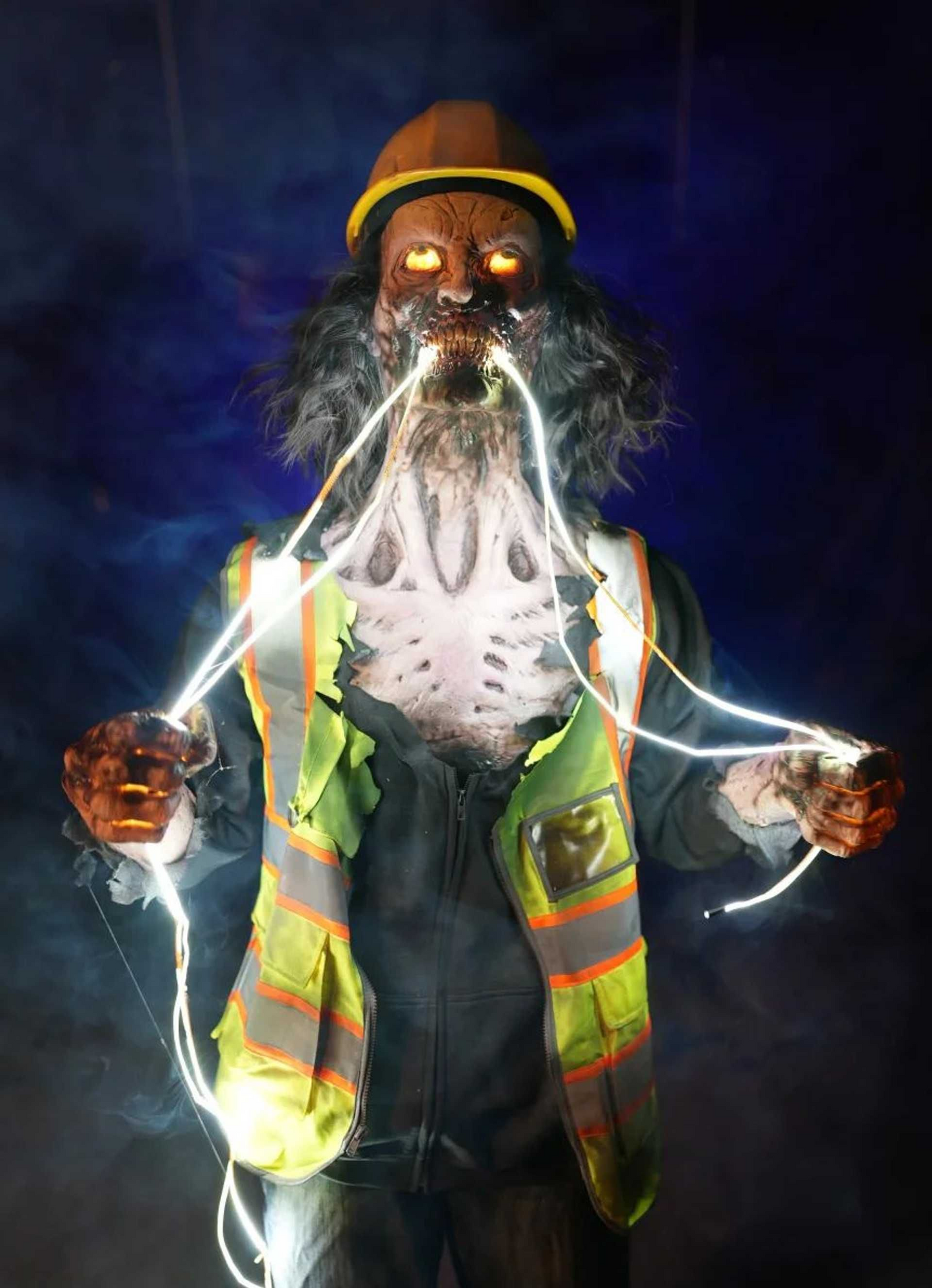Electric Zombie Animated Halloween Props